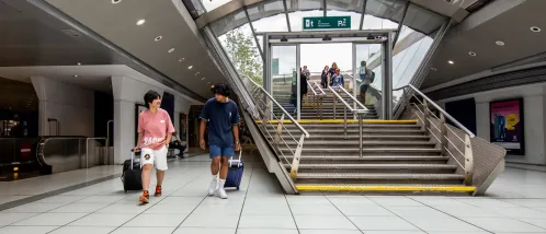 Returning home - Station