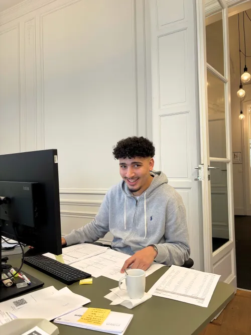 Student in Brussel interview Mohammed